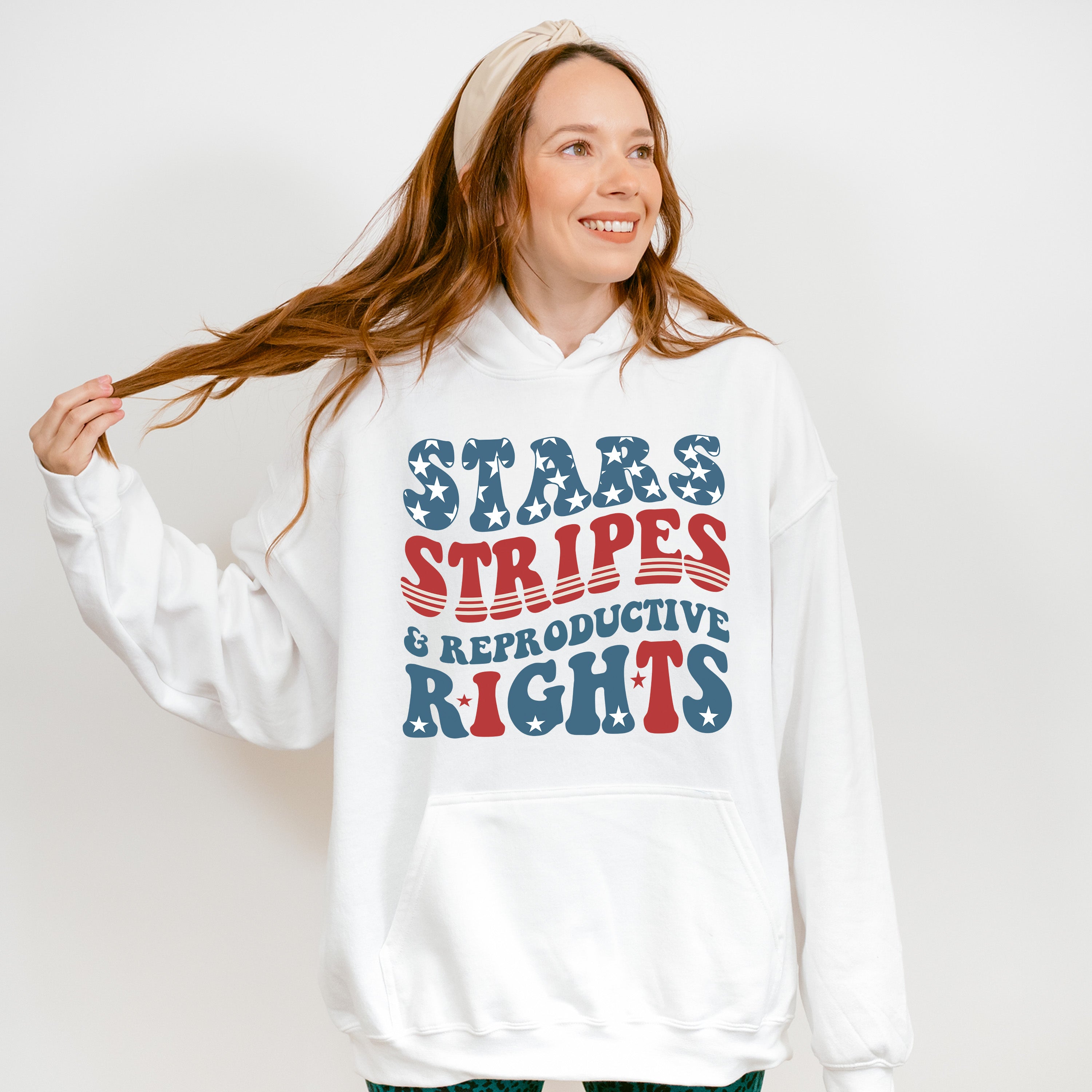 America Ribbon 4Th Of July Unisex Crewneck T-Shirt Sweatshirt Hoodie