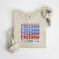 Land Of The Free Because Of The Brave - 4th Of July Unisex Crewneck T-Shirt Sweatshirt Hoodie