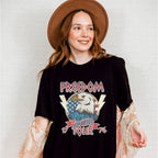 America Ribbon 4Th Of July Unisex Crewneck T-Shirt Sweatshirt Hoodie