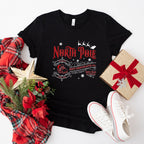 North Pole Hot Chocolate - Christmas Unisex Crewneck T-Shirt Sweatshirt Hoodie