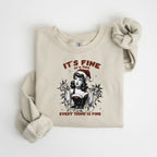 It's Fine Everything Is Fine - Christmas Unisex Crewneck T-Shirt Sweatshirt Hoodie