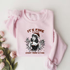 It's Fine Everything Is Fine - Christmas Unisex Crewneck T-Shirt Sweatshirt Hoodie