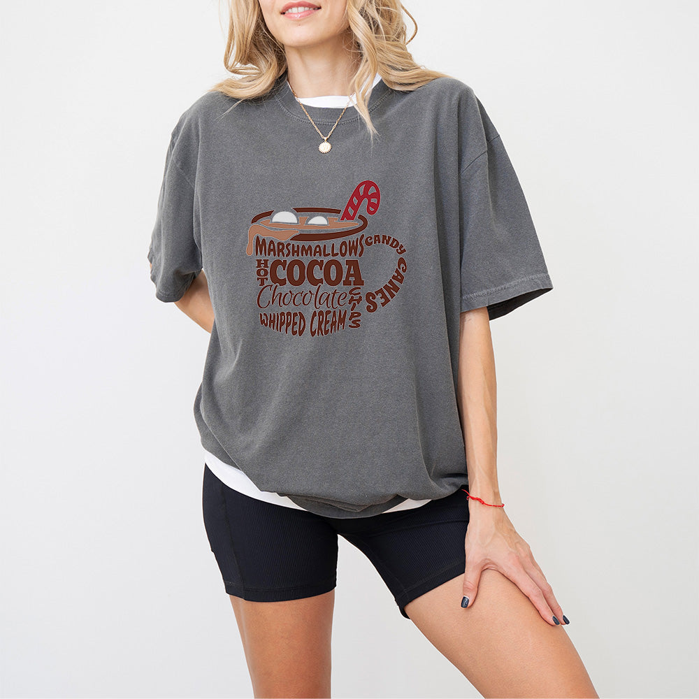 Christmas Drink Brown Design - Christmas Unisex Crewneck T-Shirt Sweatshirt Hoodie