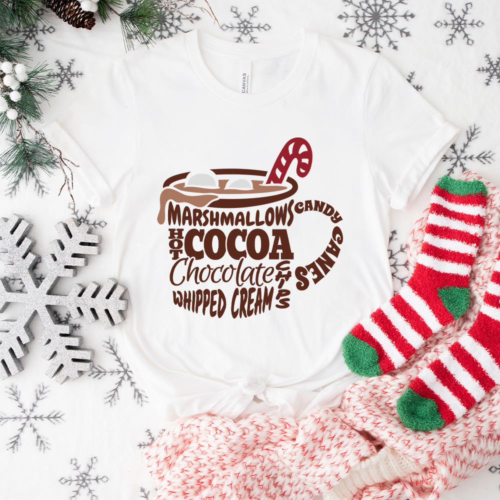 Christmas Drink Brown Design - Christmas Unisex Crewneck T-Shirt Sweatshirt Hoodie