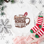 Christmas Drink Brown Design - Christmas Unisex Crewneck T-Shirt Sweatshirt Hoodie