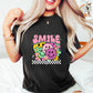 Smile Colorful Smileys - Good Vibes Unisex Crewneck T-Shirt Sweatshirt Hoodie