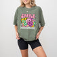 Smile Colorful Smileys - Good Vibes Unisex Crewneck T-Shirt Sweatshirt Hoodie