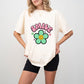 Smile Colorful Flower Design - Good Vibes Unisex Crewneck T-Shirt Sweatshirt Hoodie