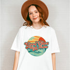 Good Vibes High Tides Circular Design - Good Vibes Unisex Crewneck T-Shirt Sweatshirt Hoodie