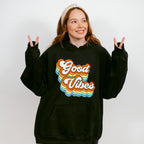 Good Vibes Colorful Design - Good Vibes Unisex Crewneck T-Shirt Sweatshirt Hoodie