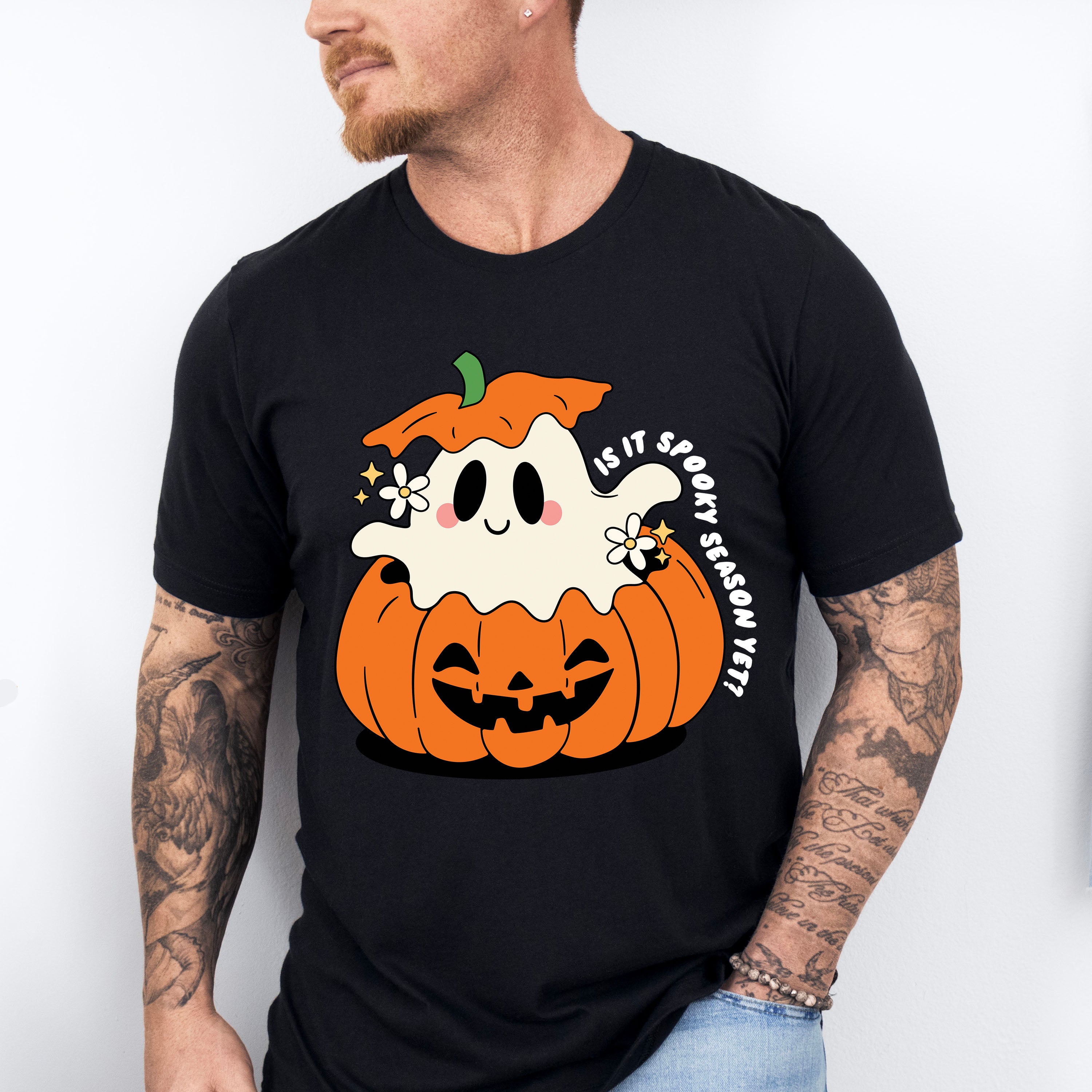 Is It Spooky Season Yet - Halloween Unisex Crewneck T-Shirt Sweatshirt Hoodie