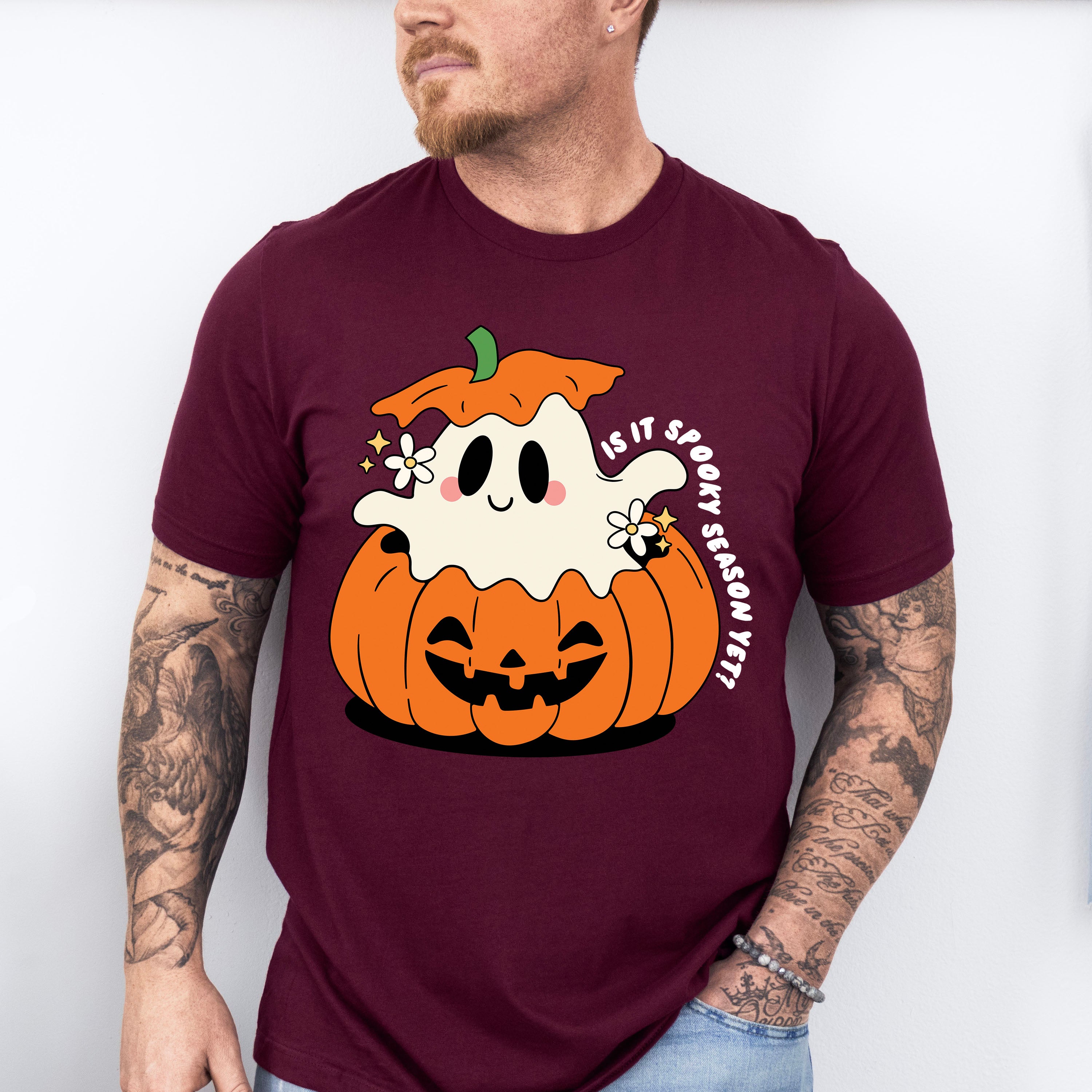 Is It Spooky Season Yet - Halloween Unisex Crewneck T-Shirt Sweatshirt Hoodie