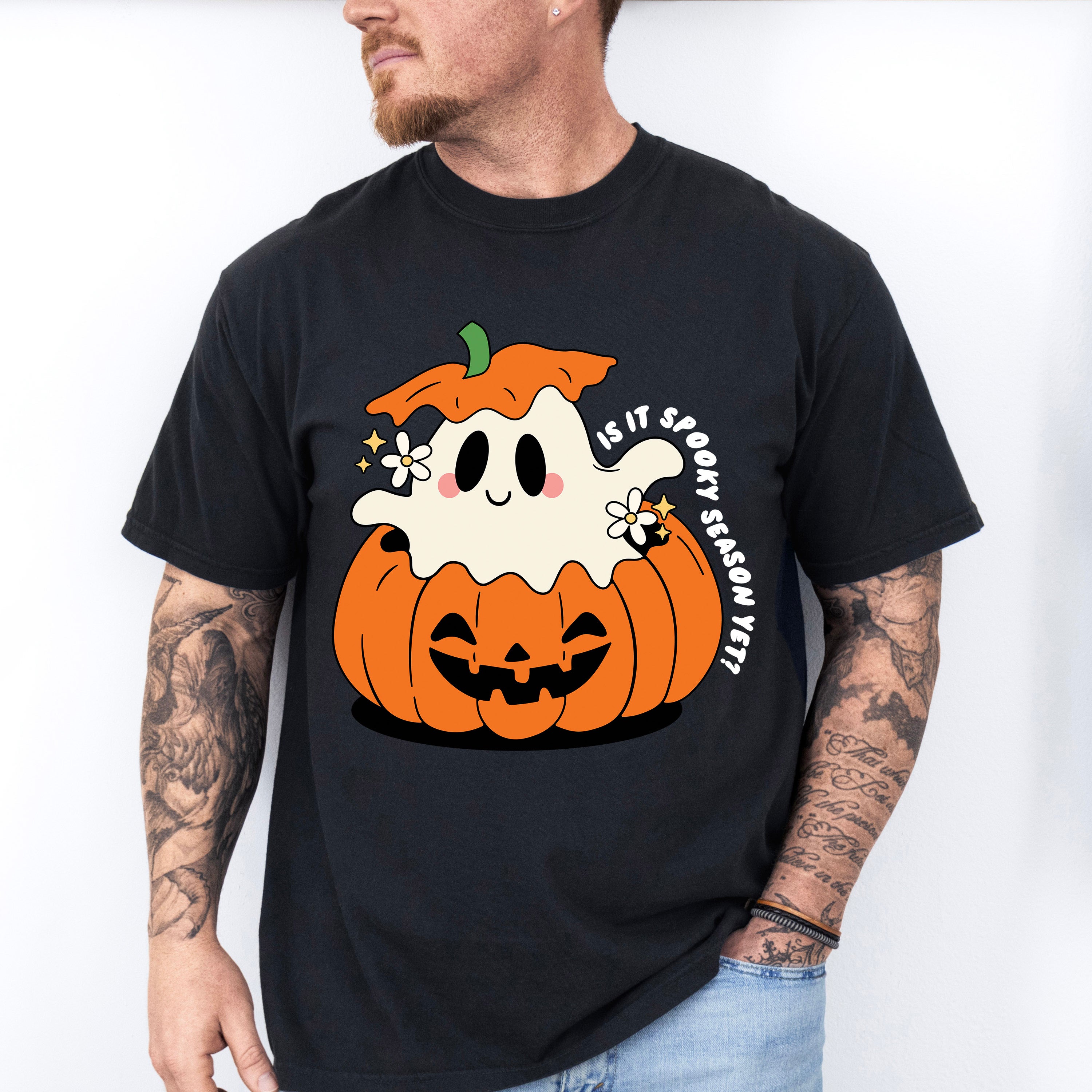 Is It Spooky Season Yet - Halloween Unisex Crewneck T-Shirt Sweatshirt Hoodie