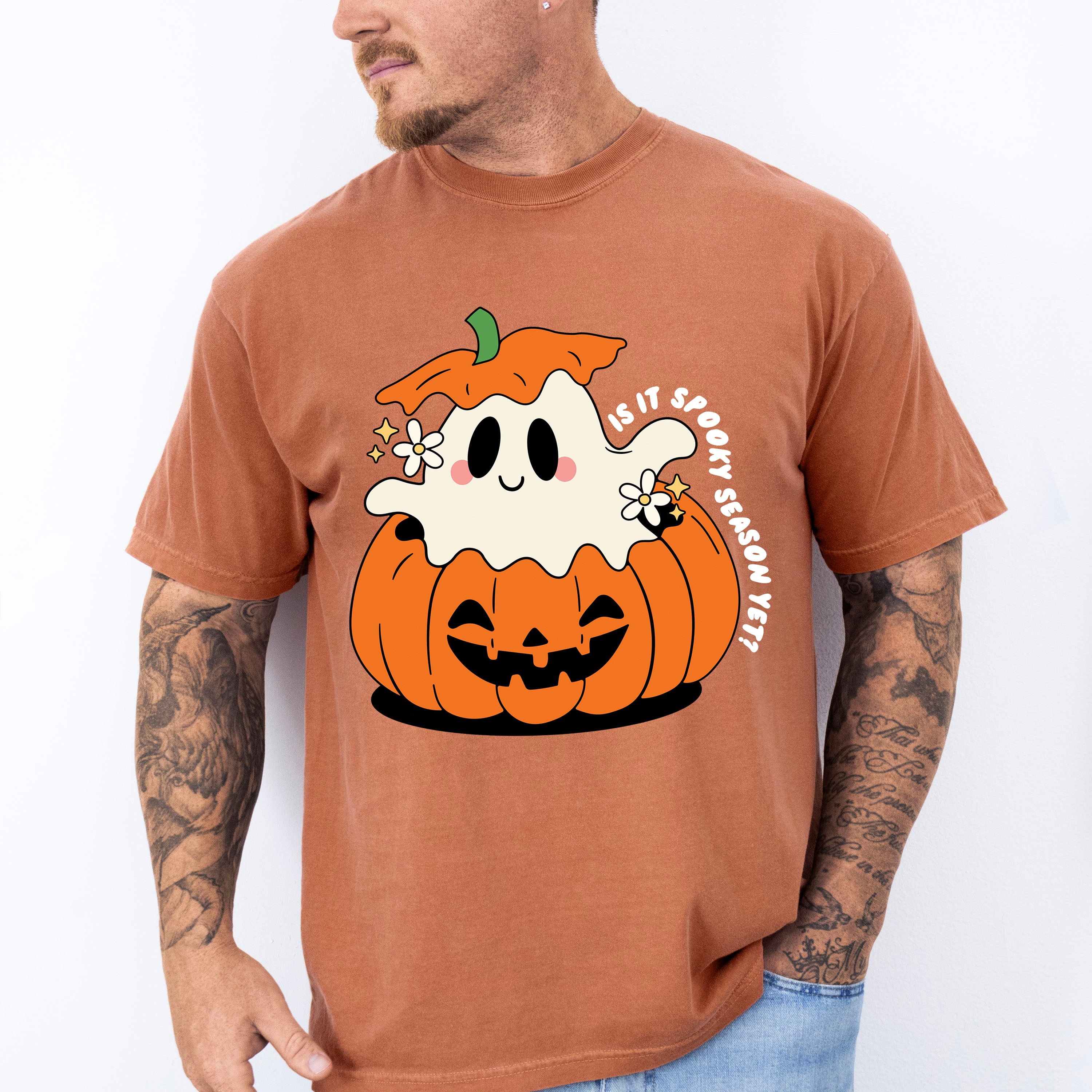 Is It Spooky Season Yet - Halloween Unisex Crewneck T-Shirt Sweatshirt Hoodie
