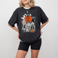 Pumpkin Head Skeleton - Halloween Unisex Crewneck T-Shirt Sweatshirt Hoodie