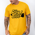 Hey Boo Design - Halloween Unisex Crewneck T-Shirt Sweatshirt Hoodie