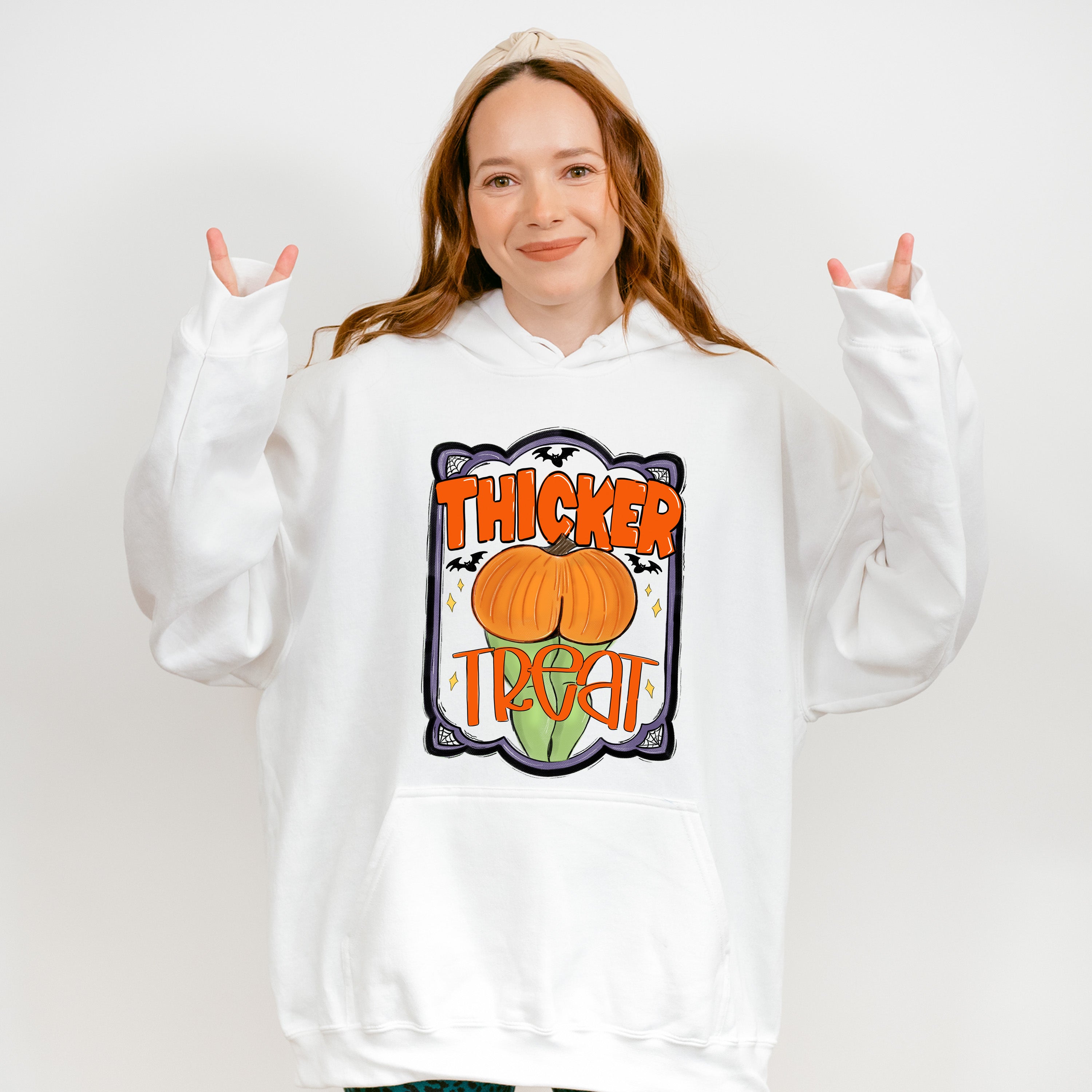 Thicker Treat - Halloween Unisex Crewneck T-Shirt Sweatshirt Hoodie