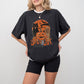 Long Live Halloween Cat And Pumpkin - Halloween Unisex Crewneck T-Shirt Sweatshirt Hoodie