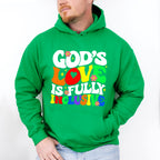 God's Love Is Fully Inclusive - LGBTQ+ Unisex Crewneck T-Shirt Sweatshirt Hoodie