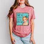 Not Your Basic Mom Vintage Design - Mom Unisex Crewneck T-Shirt Sweatshirt Hoodie