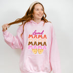 Loved Mama Colorful Design - Mom Unisex Crewneck T-Shirt Sweatshirt Hoodie