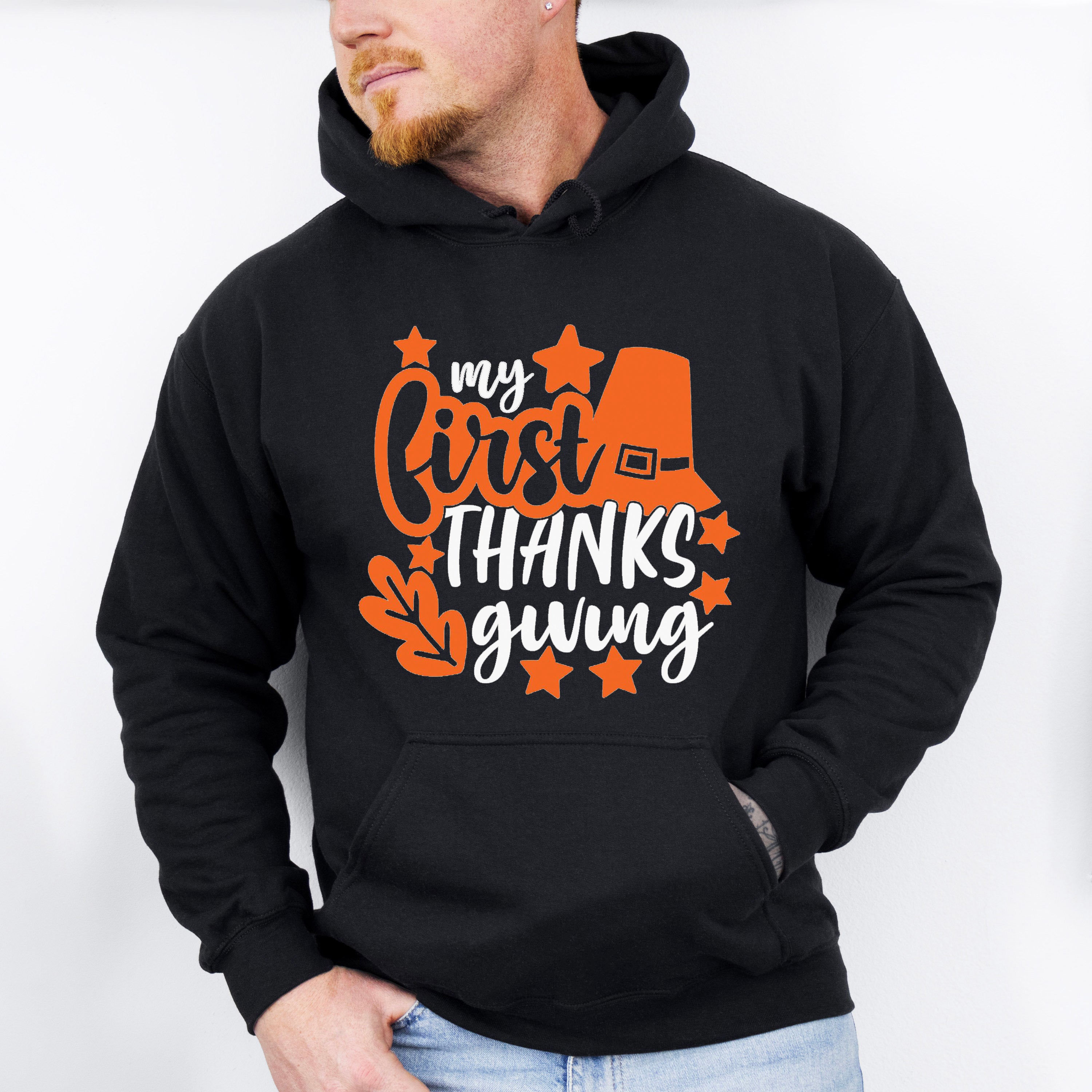 My First Thanksgiving - Thanksgiving Unisex Crewneck T-Shirt Sweatshirt Hoodie