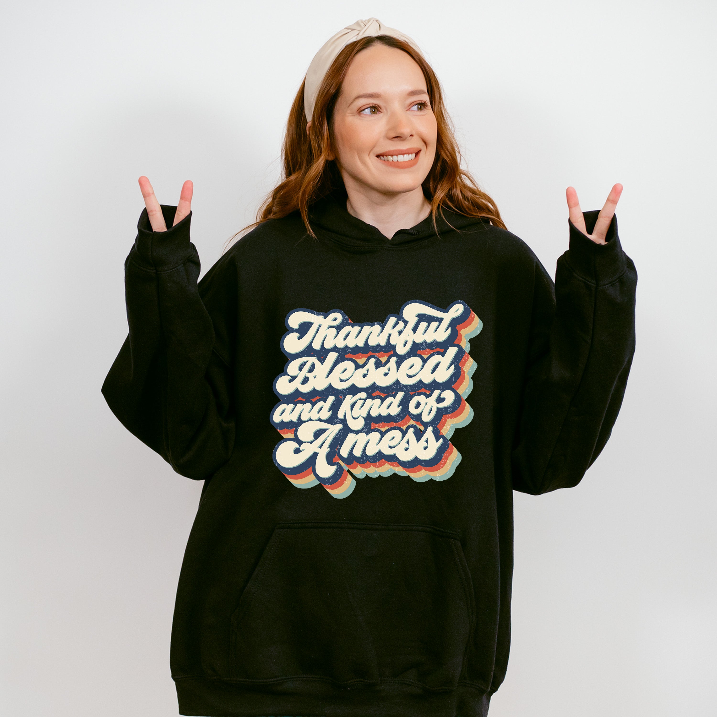 Kind Of A Mess - Thanksgiving Unisex Crewneck T-Shirt Sweatshirt Hoodie