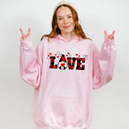 Love Gnome Red Plaid - Valentine's Day Unisex Crewneck T-Shirt Sweatshirt Hoodie