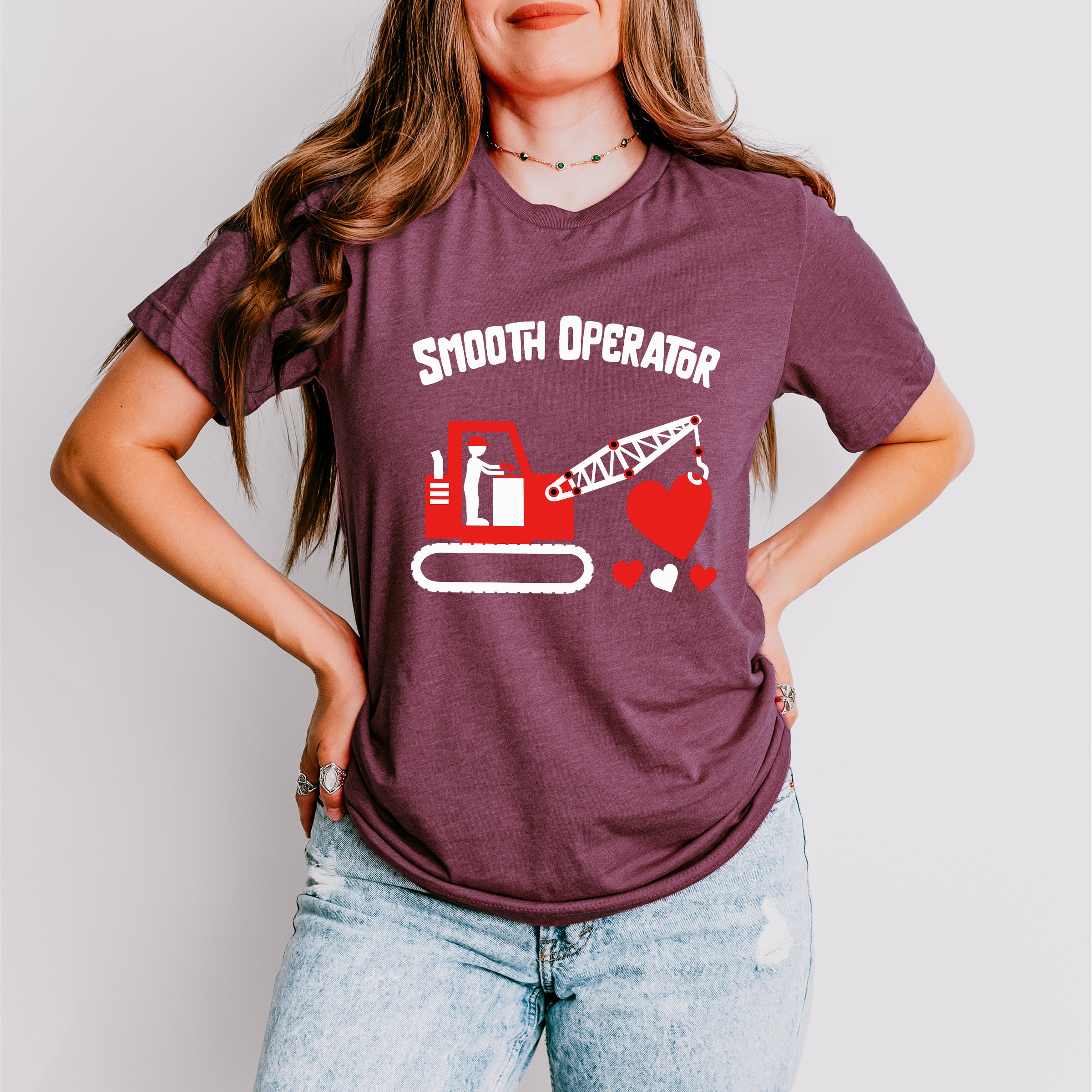 Smooth Operator Heart - Valentine&#39;s Day Unisex Crewneck T-Shirt Sweatshirt Hoodie