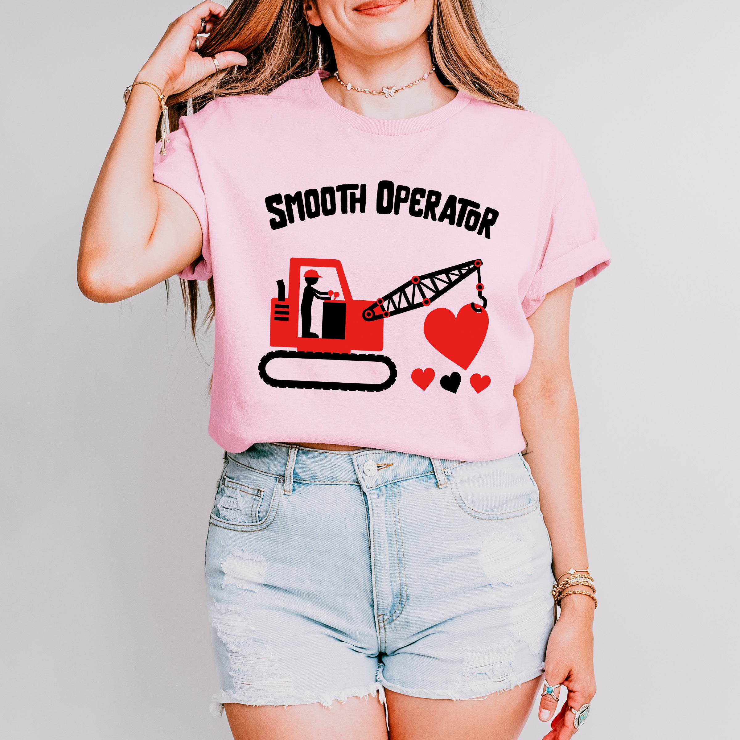 Smooth Operator Heart - Valentine&#39;s Day Unisex Crewneck T-Shirt Sweatshirt Hoodie