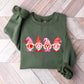 Love Gnomes Holding Hearts - Valentine's Day Unisex Crewneck T-Shirt Sweatshirt Hoodie