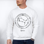 Gemini Constellation Design - Zodiac Unisex Crewneck T-Shirt Sweatshirt Hoodie