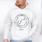 Scorpio Constellation Design - Zodiac Unisex Crewneck T-Shirt Sweatshirt Hoodie
