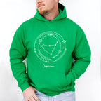 Capricorn Constellation Design - Zodiac Unisex Crewneck T-Shirt Sweatshirt Hoodie