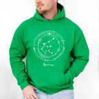 Aquarius Constellation Design - Zodiac Unisex Crewneck T-Shirt Sweatshirt Hoodie