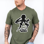 Soldier Dark Design - Military Unisex Crewneck T-Shirt Sweatshirt Hoodie