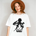 Soldier Dark Design - Military Unisex Crewneck T-Shirt Sweatshirt Hoodie