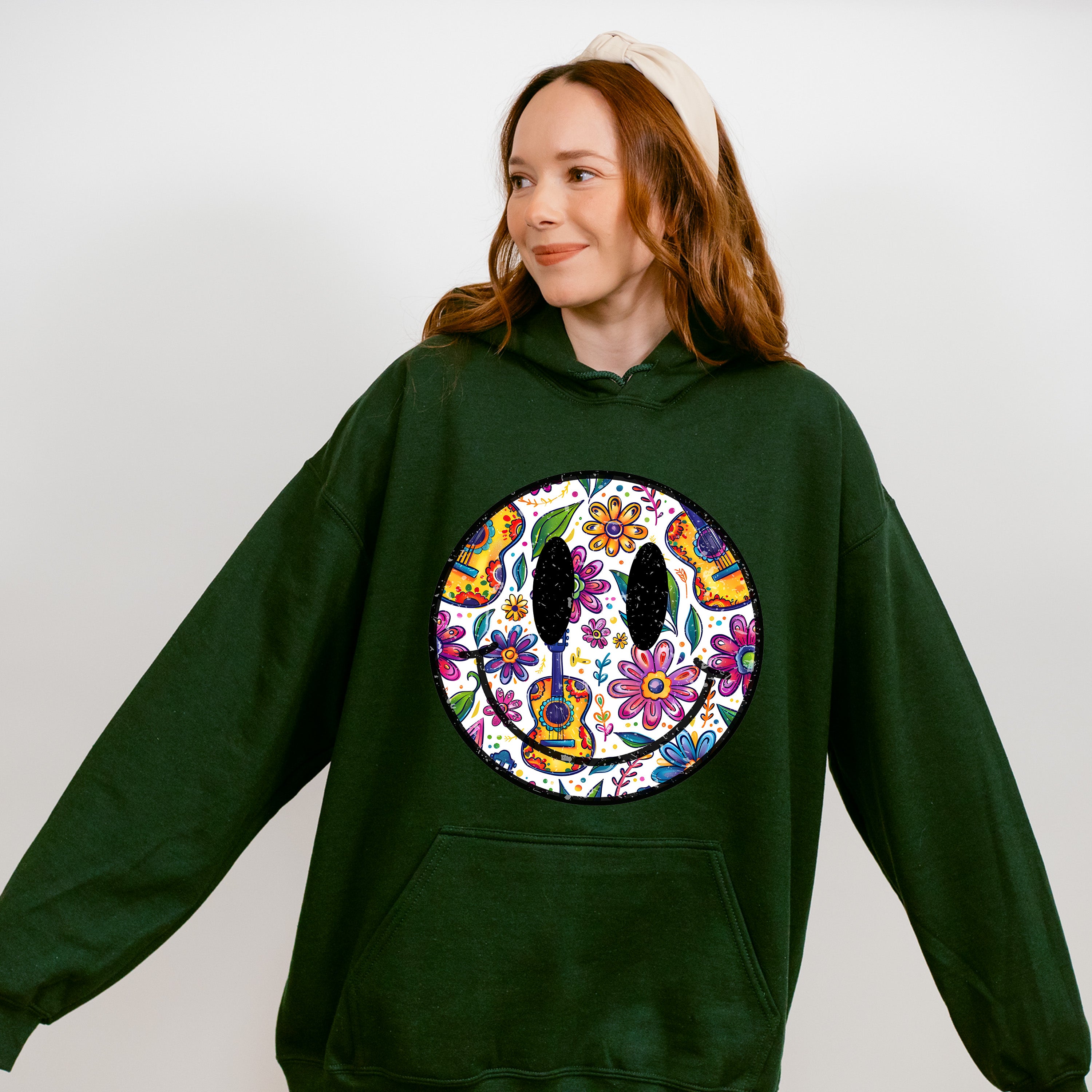 Smiley Cinco De Mayo Doodles - Cinco De Mayo Unisex Crewneck T-Shirt Sweatshirt Hoodie