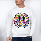 Smiley Cinco De Mayo Doodles - Cinco De Mayo Unisex Crewneck T-Shirt Sweatshirt Hoodie