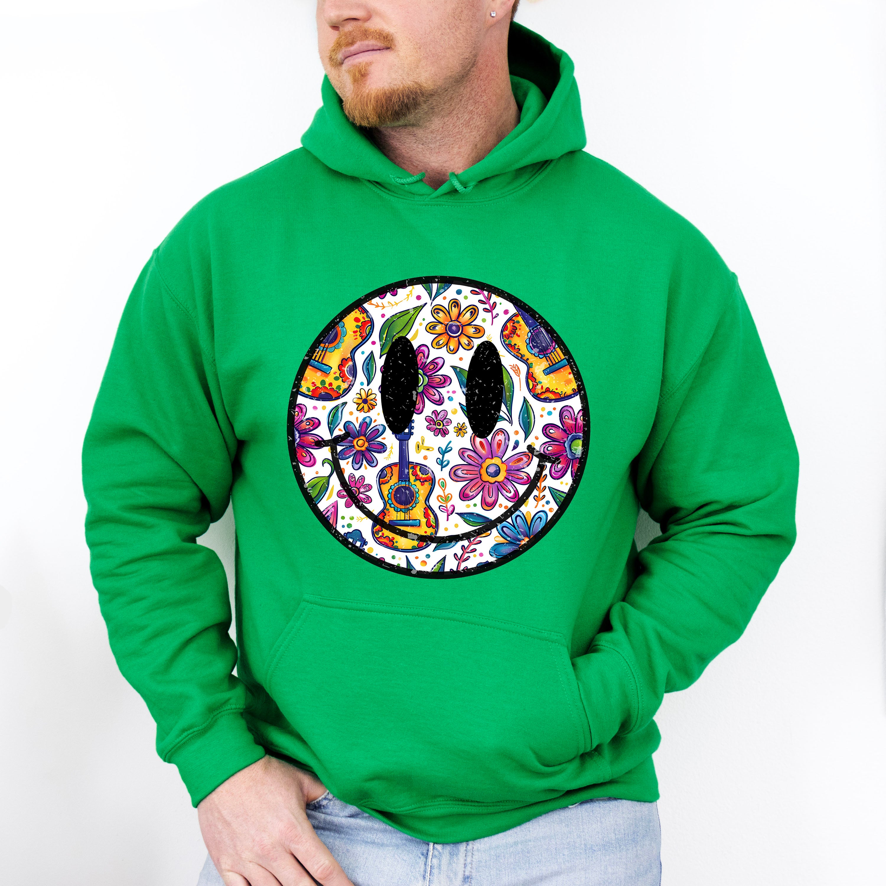 Smiley Cinco De Mayo Doodles - Cinco De Mayo Unisex Crewneck T-Shirt Sweatshirt Hoodie
