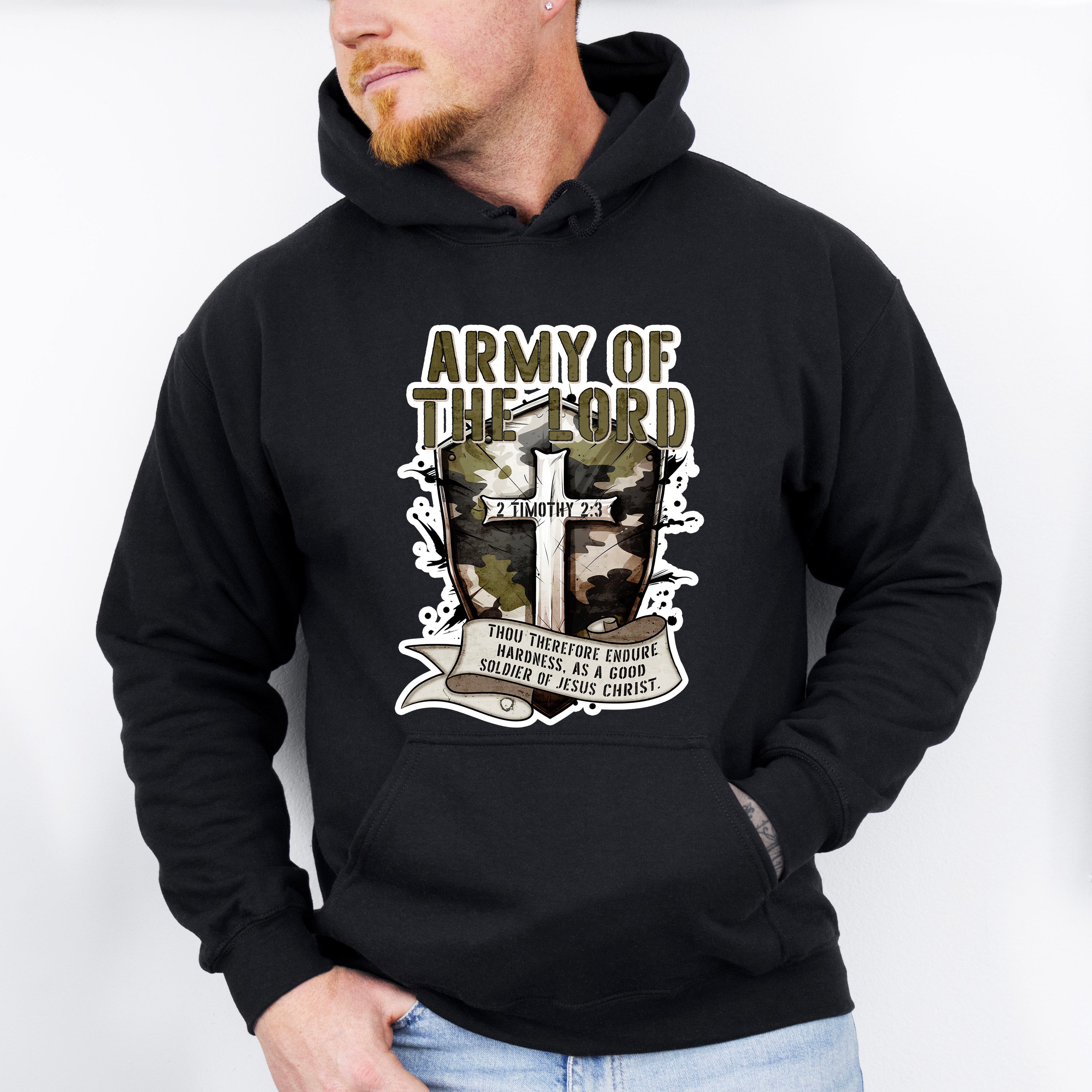 Army Of The Lord - Military Unisex Crewneck T-Shirt Sweatshirt Hoodie