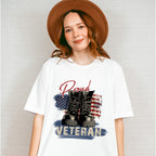 Proud Veteran Boots Design - Military Unisex Crewneck T-Shirt Sweatshirt Hoodie