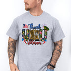 Thank You Veteran Fireworks Design - Military Unisex Crewneck T-Shirt Sweatshirt Hoodie