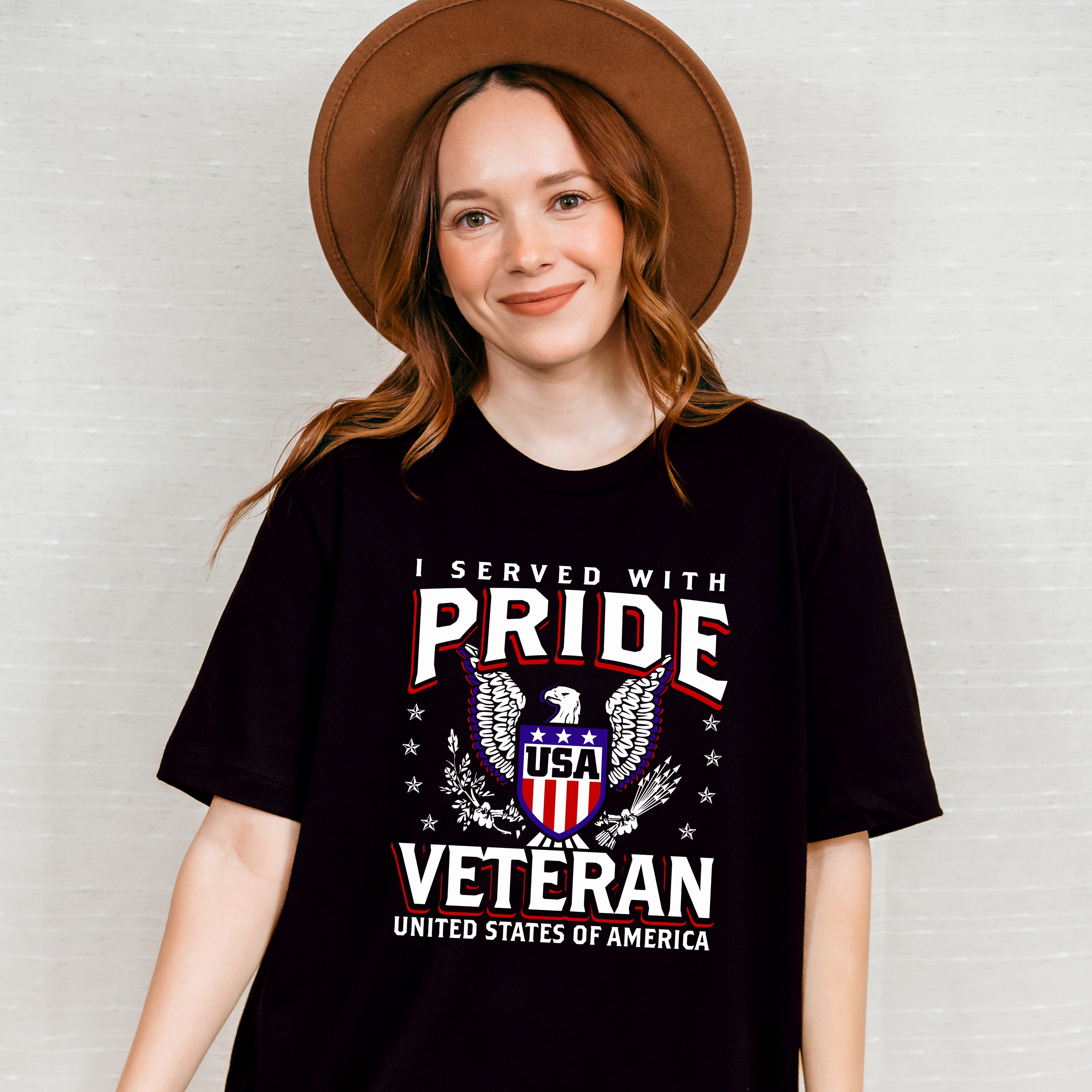 I Served With Pride - Military Unisex Crewneck T-Shirt Sweatshirt Hoodie
