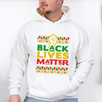 Black Lives Matter Colorful Design - BLM Unisex Crewneck T-Shirt Sweatshirt Hoodie