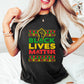 Black Lives Matter Colorful Design - BLM Unisex Crewneck T-Shirt Sweatshirt Hoodie