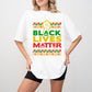 Black Lives Matter Colorful Design - BLM Unisex Crewneck T-Shirt Sweatshirt Hoodie