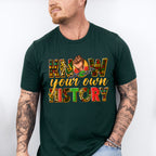 Know Your Own History Fist Design - BLM Unisex Crewneck T-Shirt Sweatshirt Hoodie