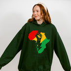 Africa Fist Design - BLM Unisex Crewneck T-Shirt Sweatshirt Hoodie