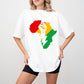 Africa Fist Design - BLM Unisex Crewneck T-Shirt Sweatshirt Hoodie